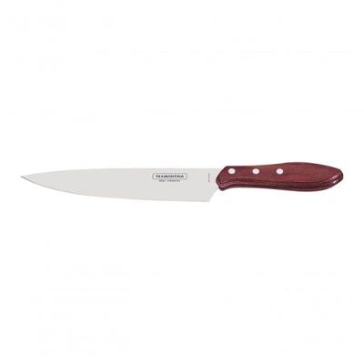 Faca Para Carne Tramontina Cabo Polywood Vermelho 8