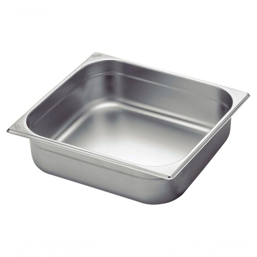 Cuba Tramontina Gn 2-3 Em Aço Inox Sem Alças Profundidade 100 Mm - 1