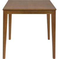 Mesa De Madeira Tramontina London Quadrada Em Tauarí Amêndoa 4 Lugares 70cm - 3