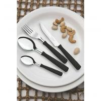 Garfo De Mesa Tramontina Inox New Kolor Preto - 2