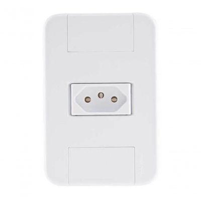 Conjunto 4x2 1 Tomada 2p+t 20 A 250 V Tramontina Tablet Branco