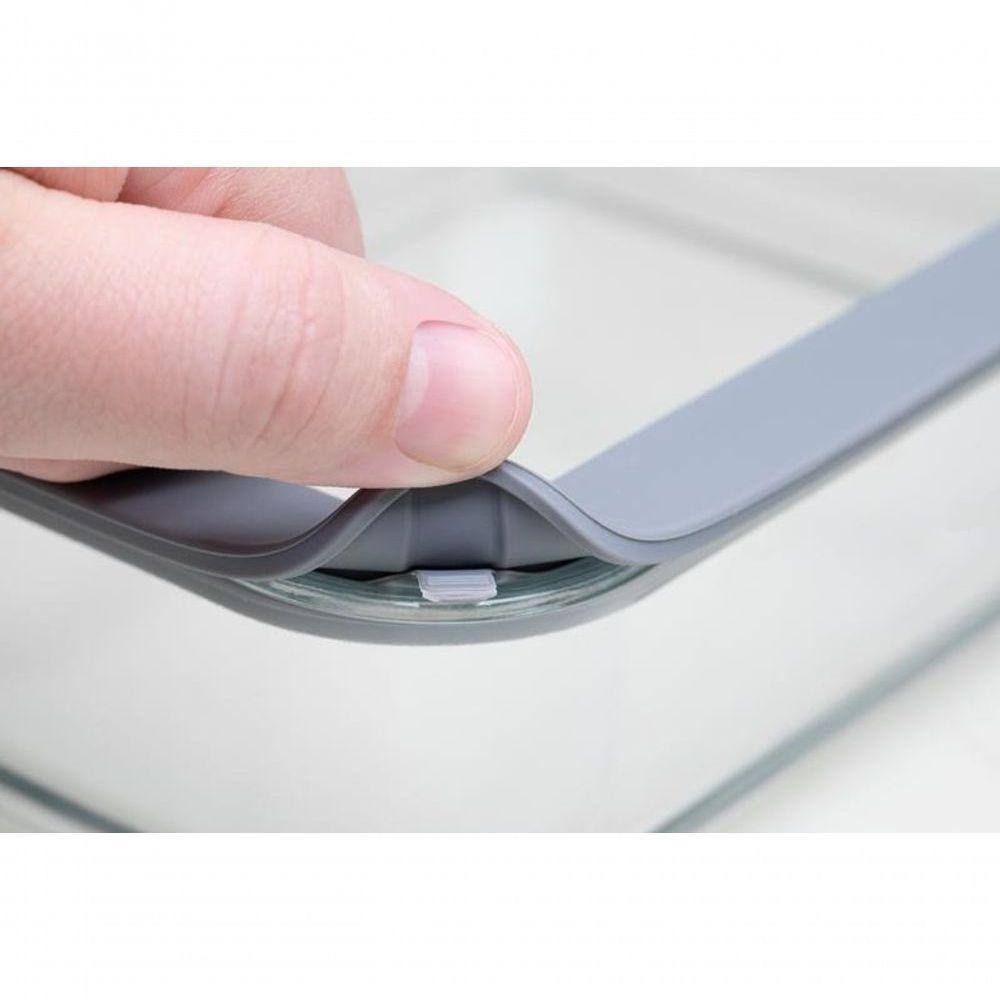 Pote De Vidro Tramontina Vittra 1,4 Litros Com Tampa Hermética De Silicone - 3