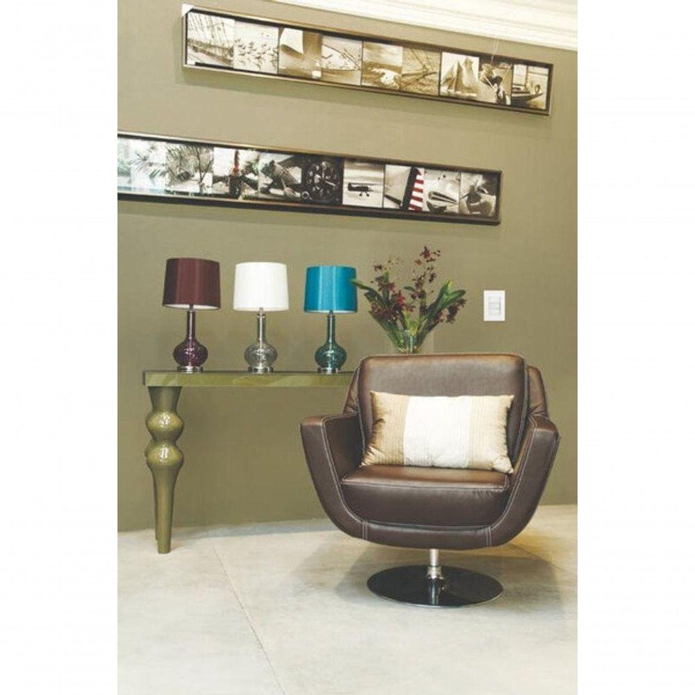 Conjunto 4x2 1 Interruptor Simples 10 A 250 V Tramontina Giz Branco - 2