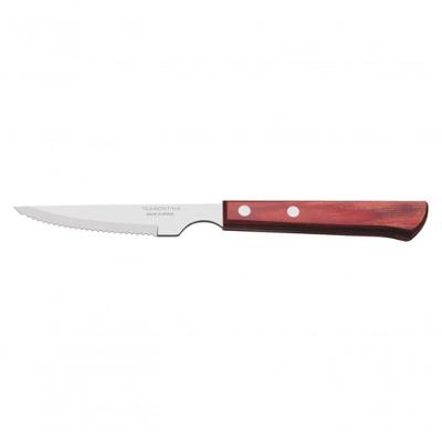 Faca Tramontina Polywood 4 Aço Inox Cabo Vermelho