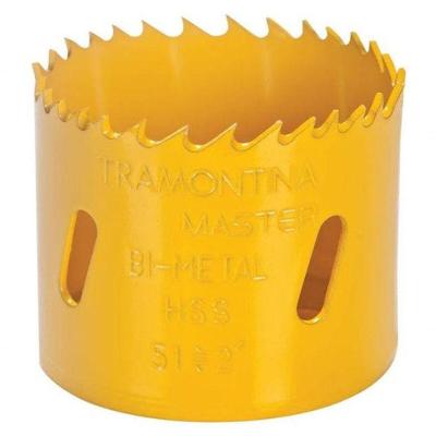 Serra Copo Bi-metálica Tramontina 44 Mm 1.3-4" Master Dentes De Aço Rápido Hss