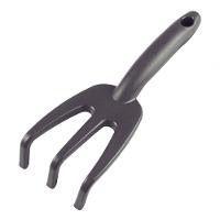 Ancinho Com 3 Dentes Para Jardinagem Tramontina Em Plástico Grafite - 1