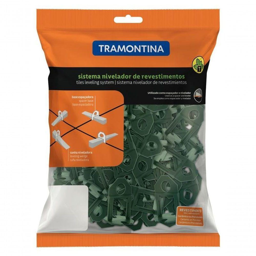 Base Espaçadora Plástica Tramontina Estreita Eco 1mm Saco Com 100 Unidades - 2