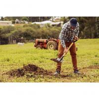 Pá Quadrada Tramontina Em Aço Com Cabo De Madeira 71cm 464-40 - 2