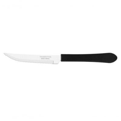 Faca Para Churrasco Tramontina Inox Leme Preto 4