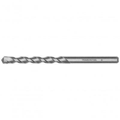 Broca Para Concreto 4x75 Mm 5-32" Tramontina Master Em Aço Com Acabamento Jateado Din 8039