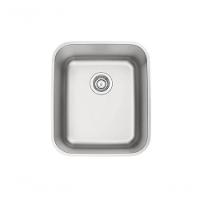 Cuba De Embutir Tramontina Dora 34 Bl R6 Em Inox Acabamento Escovado Com Válvula 34x40cm - 1