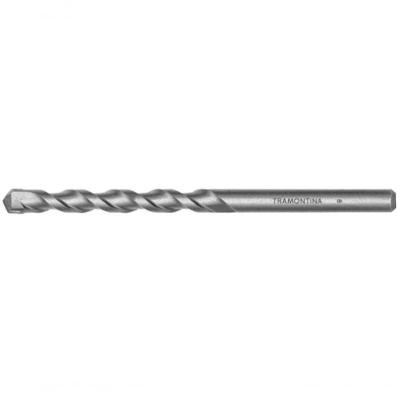Broca Para Concreto 13x150 Mm 1-2" Tramontina Master Em Aço Com Acabamento Jateado Din 8039