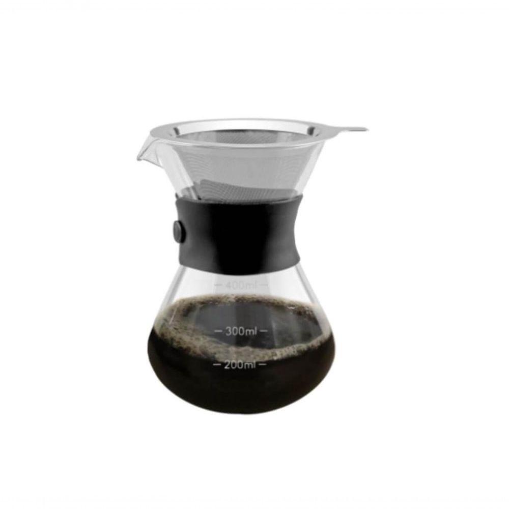 Cafeteira Tramontina Com Coador De Aço Inox 400ml - 4