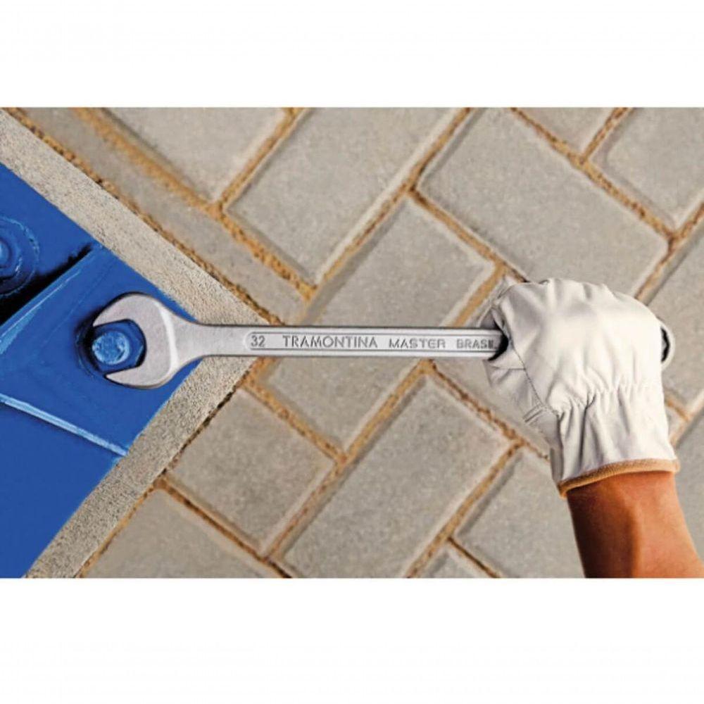 Chave Combinada Tramontina Master 11mm Com Pescoço Com Corpo Forjado Em Aço Especial Cromado - 2
