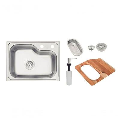 Cuba Tramontina Morgana Compact 48 Fx Undermount Em Inox Com Acessórios