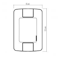 Conjunto 4x2 1 Interruptor Simples Tramontina Aria 6 A 250 V Branco - 2
