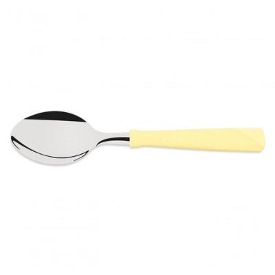 Colher De Mesa Tramontina Inox New Kolor Creme