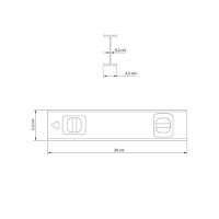 Nível Tramontina Alumínio Master Com Duas Ampolas 12 - 3