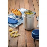 Pote Térmico Tramontina Em Aço Inox Com Tampa Azul 8,8cm 400ml - 2