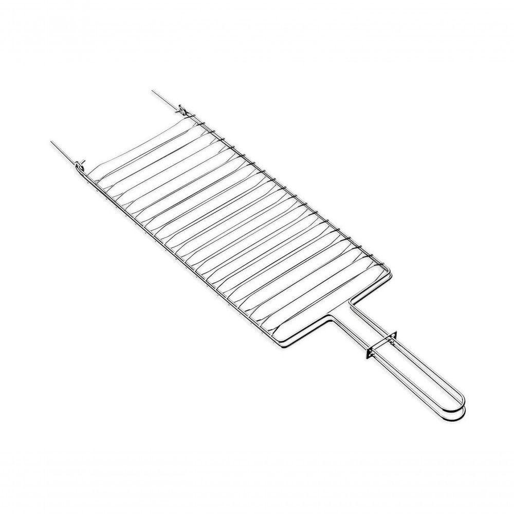 Grelha Tramontina Churrasco 42x23cm Em Aço Inox - 1