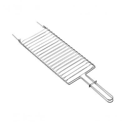 Grelha Tramontina Churrasco 42x23cm Em Aço Inox
