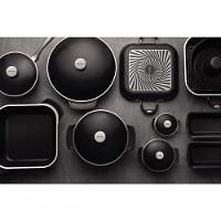 Caçarola Tramontina Lyon Em Alumínio Com Revestimento Starflon Preto 24cm - 2