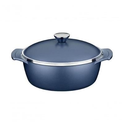 Caçarola Tramontina Lyon Em Alumínio Com Revestimento Starflon Azul Elementar 26cm