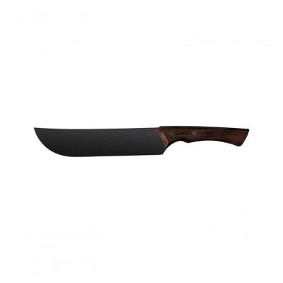 Faca Para Carne Tramontina Black 8 Com Cabo De Madeira