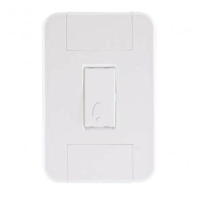 Conjunto 4x2 1 Pulsador Campainha 10 A 250 V Tramontina Tablet Branco