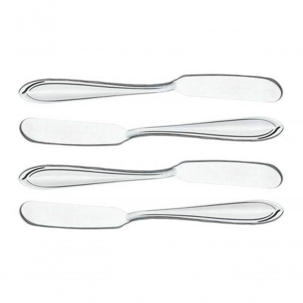 Jogo De Espátulas Para Manteiga Tramontina Laguna Em Inox 4 Peças - 3