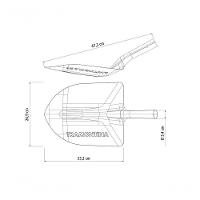Pá De Bico Leve Tramontina Em Aço Sem Cabo 460-30 - 3