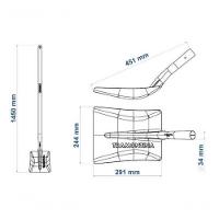 Pá Quadrada Tramontina Em Aço Com Cabo De Madeira 120cm 465-30 - 3