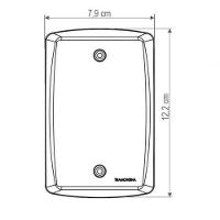 Conjunto 4x2 2 Interruptores Simples 10 A 250 V 1 Tomada 2p+t 20 A 250 V Tramontina Lux2 - 2