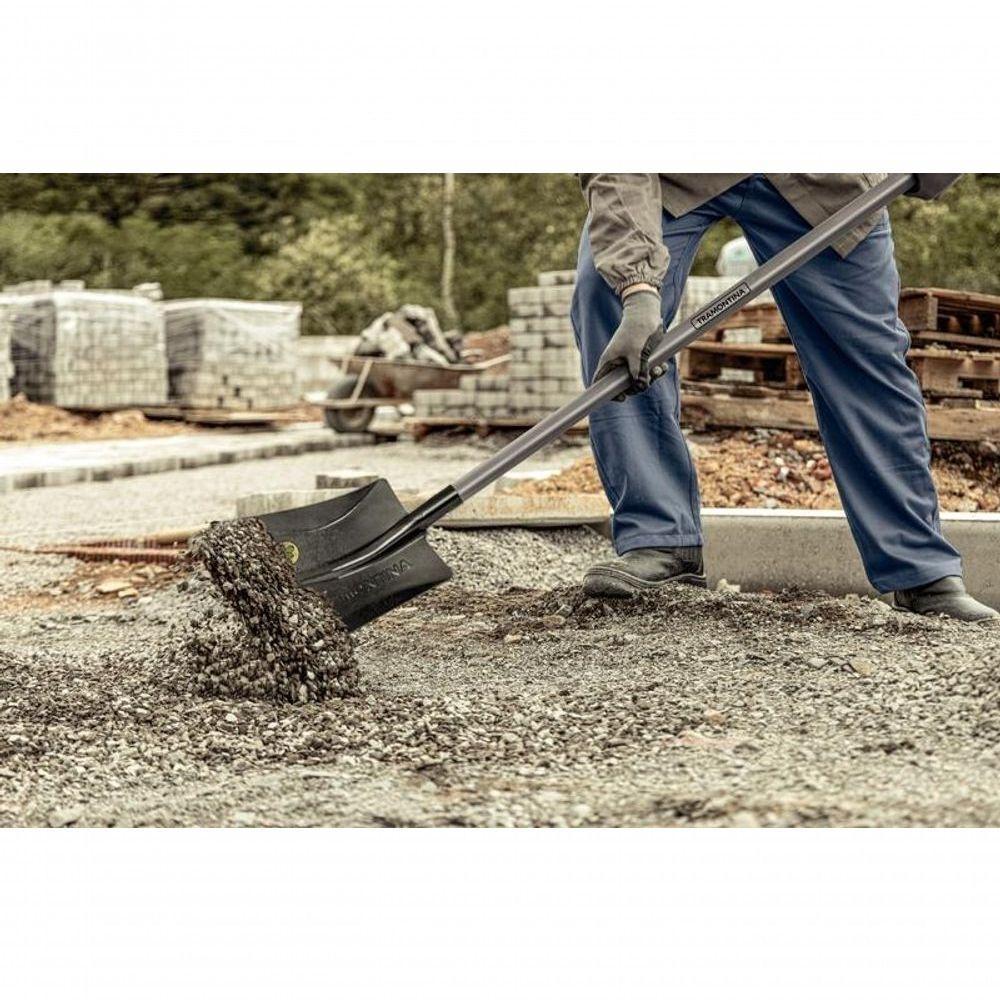 Pá Quadrada Tramontina Com Cabo Em Aço 120cm 464-30 - 2