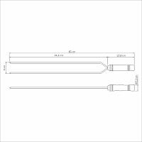 Espeto Duplo Para Churrasco Tramontina Com Lâmina Em Inox E Cabo De Madeira 65cm - 3