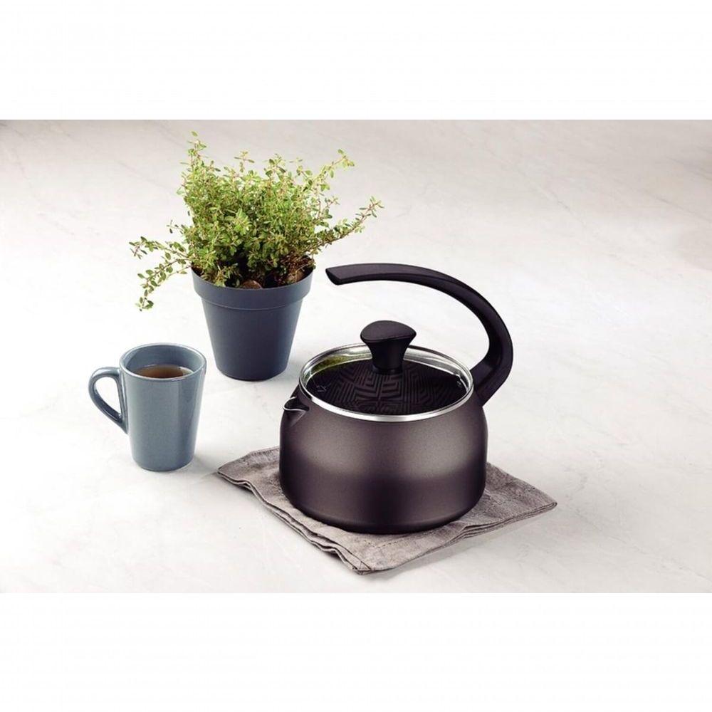 Chaleira Tramontina Em Alumínio 1,9 L Com Revestimento Antiaderente Chumbo - 2