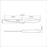 Faca Para Desossar Tramontina Plenus Aço Inox 5" Cabo Cinza - 2