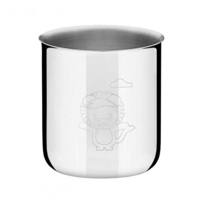 Copo Infantil Tramontina Baby Friends 340ml Em Aço Inox