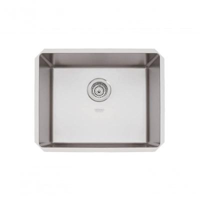 Cuba De Embutir Tramontina Design Collection Quadrum Undermount Aço Inox Acabamento Escovado 50 U 50x40 Cm