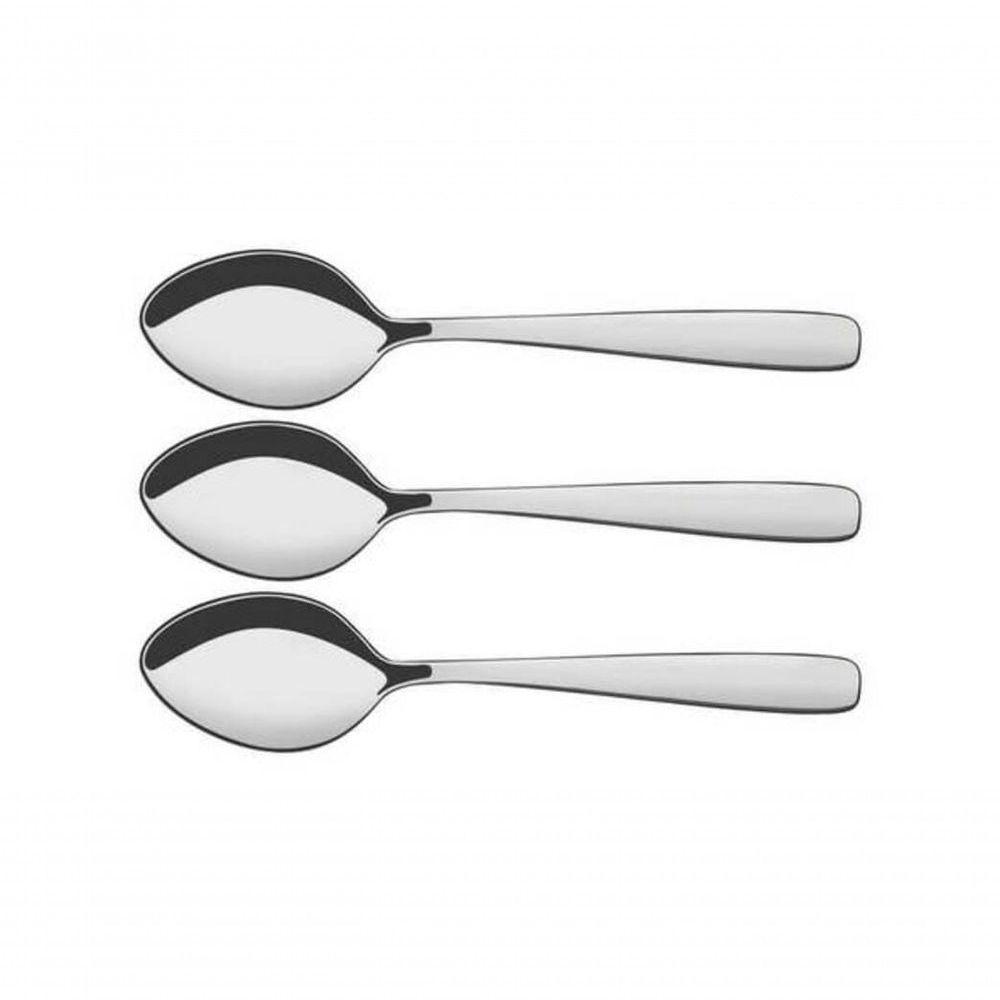 Conjunto De Colheres De Mesa Tramontina Amazonas Em Aço Inox 3 Peças - 2