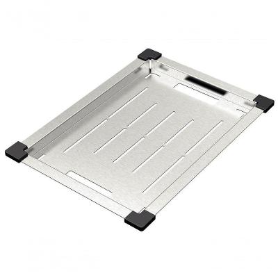 Bandeja Perfurada Tramontina Design Collection Em Inox Com Acabamento Acetinado 43x32cm