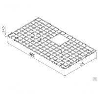 Grade Aramada Tramontina Em Aço Inox Para Cubas Quadrum 70 - 3