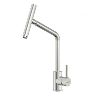 Monocomando Tramontina Versa Em Aço Inox Com Bica Articulada