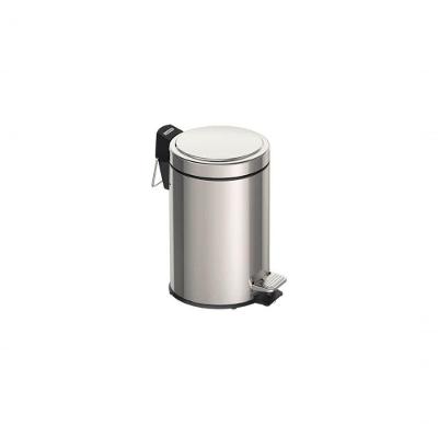 Lixeira Com Pedal Tramontina Brasil Em Inox Com Acabamento Polido 3 L