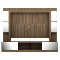 Estante Com Suporte Tv 65" E Espelho Oslo Multimóveis V3381 Madeirada Madeirado - 3