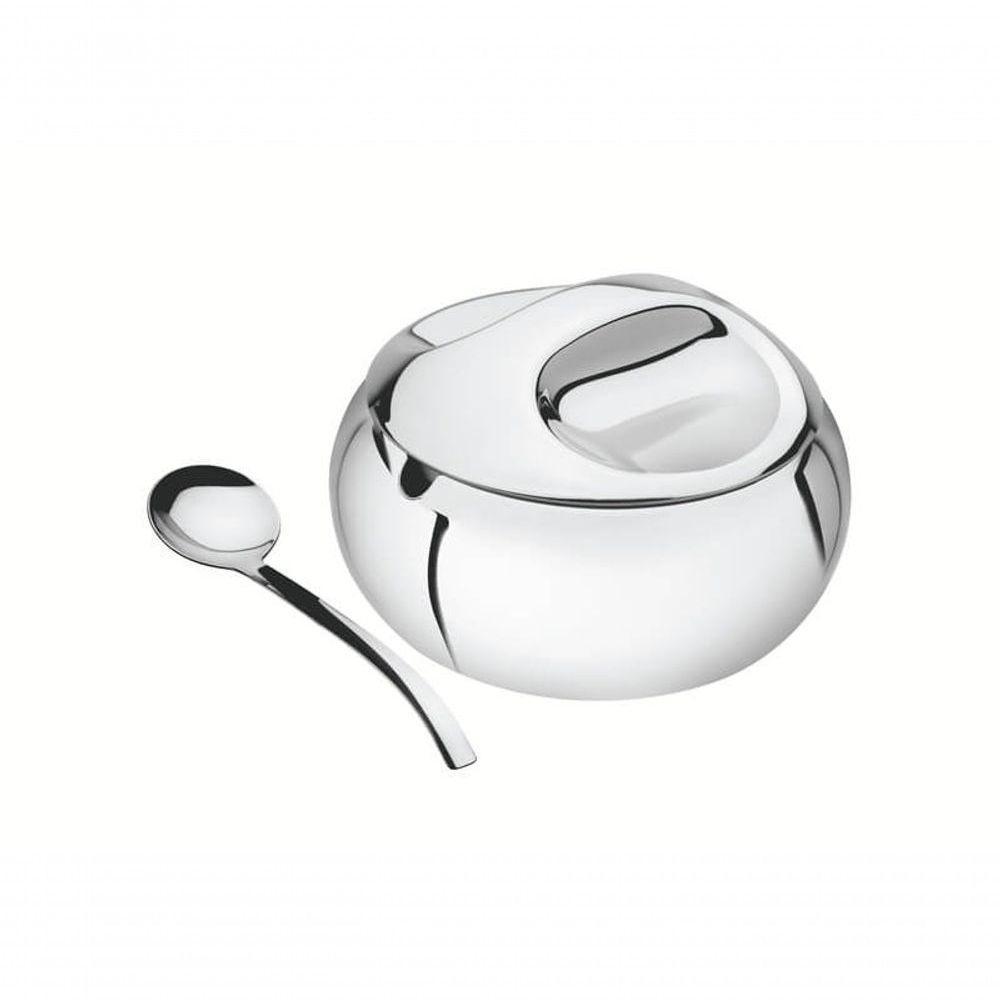 Açucareiro Tramontina Em Aço Inox Com Colher - 1