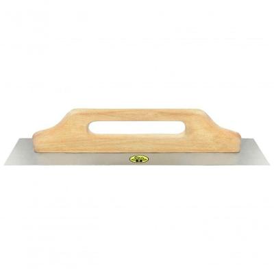 Desempenadeira Para Drywall De Base Lisa Tramontina Sem Dentes Com Cabo De Madeira