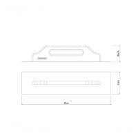 Desempenadeira Para Drywall De Base Lisa Tramontina Sem Dentes Com Cabo De Madeira - 2