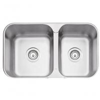 Cuba Dupla De Embutir-sobrepor Tramontina Isis 2c 34-28 Bs Em Inox Acabamento Escovado 69x40 Cm - 1