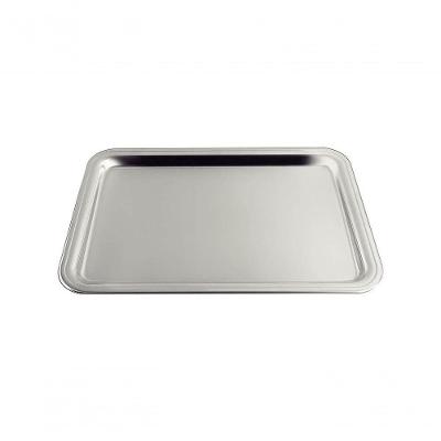 Bandeja Retangular Tramontina Buena Em Aço Inox 49x33cm